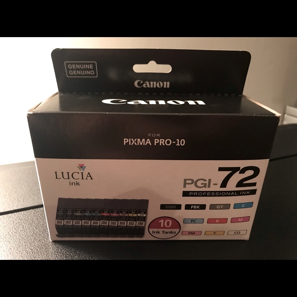 Genuine Canon PGI-72 Ink Set